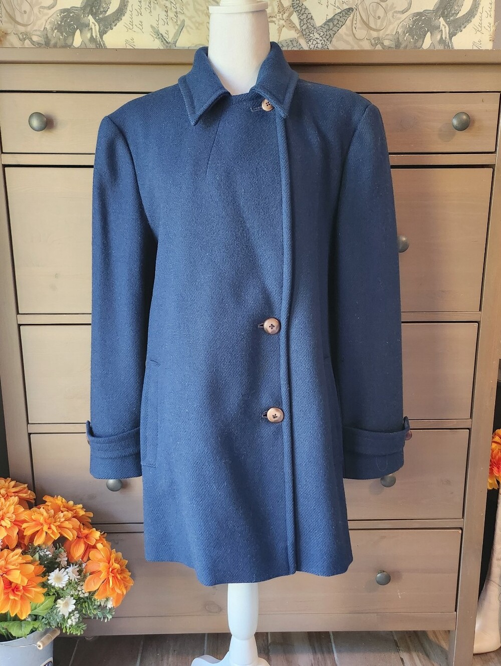 Vintage Pendleton wool peacoat